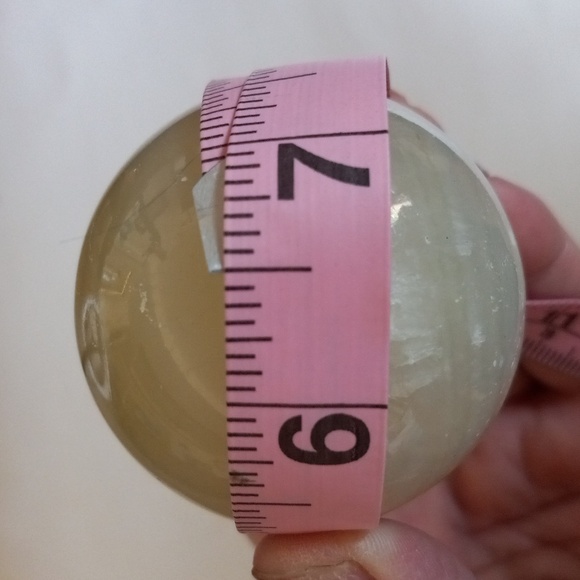 Golden Quartz Crystal Sphere. - Picture 7 of 8